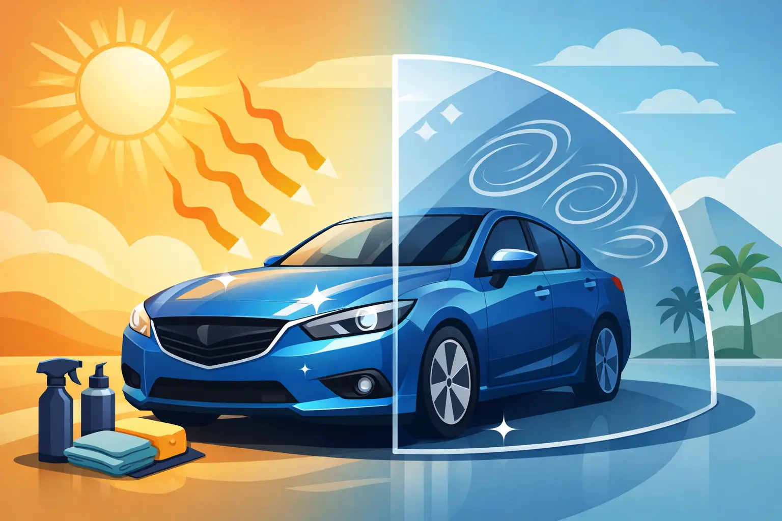How to Protect Car Paint From Sun and Swirls