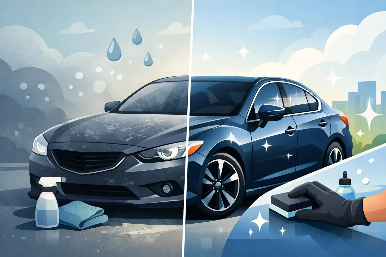 Ceramic Coating Before-and-After Examples