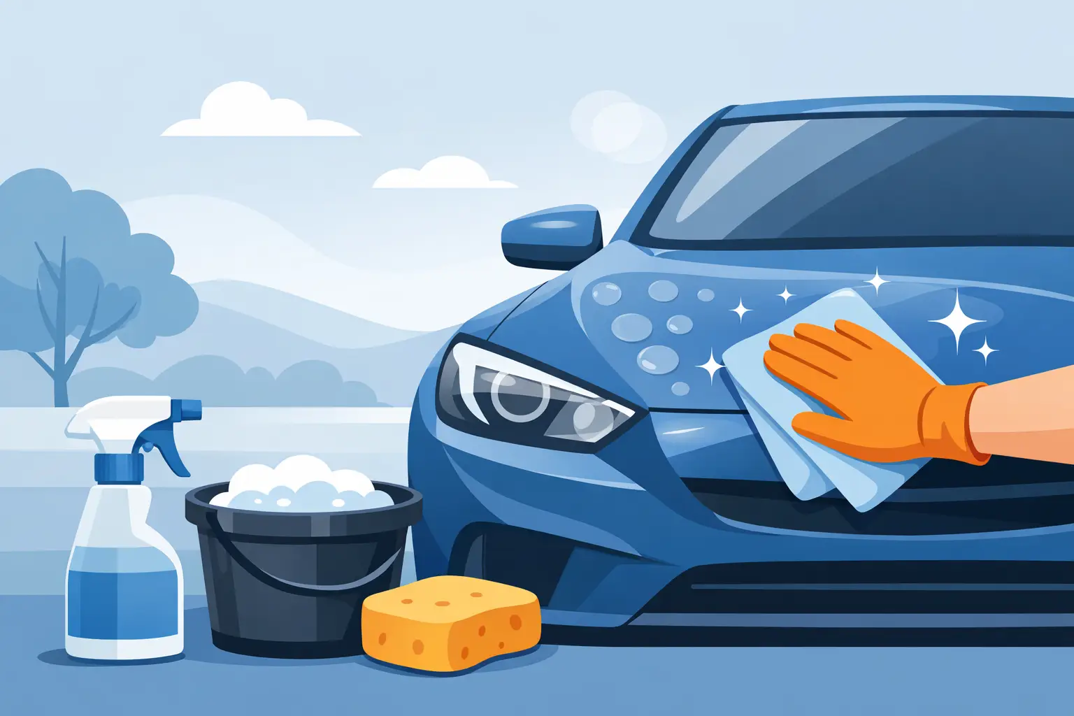 How to Remove Water Spots From Your Car Safely