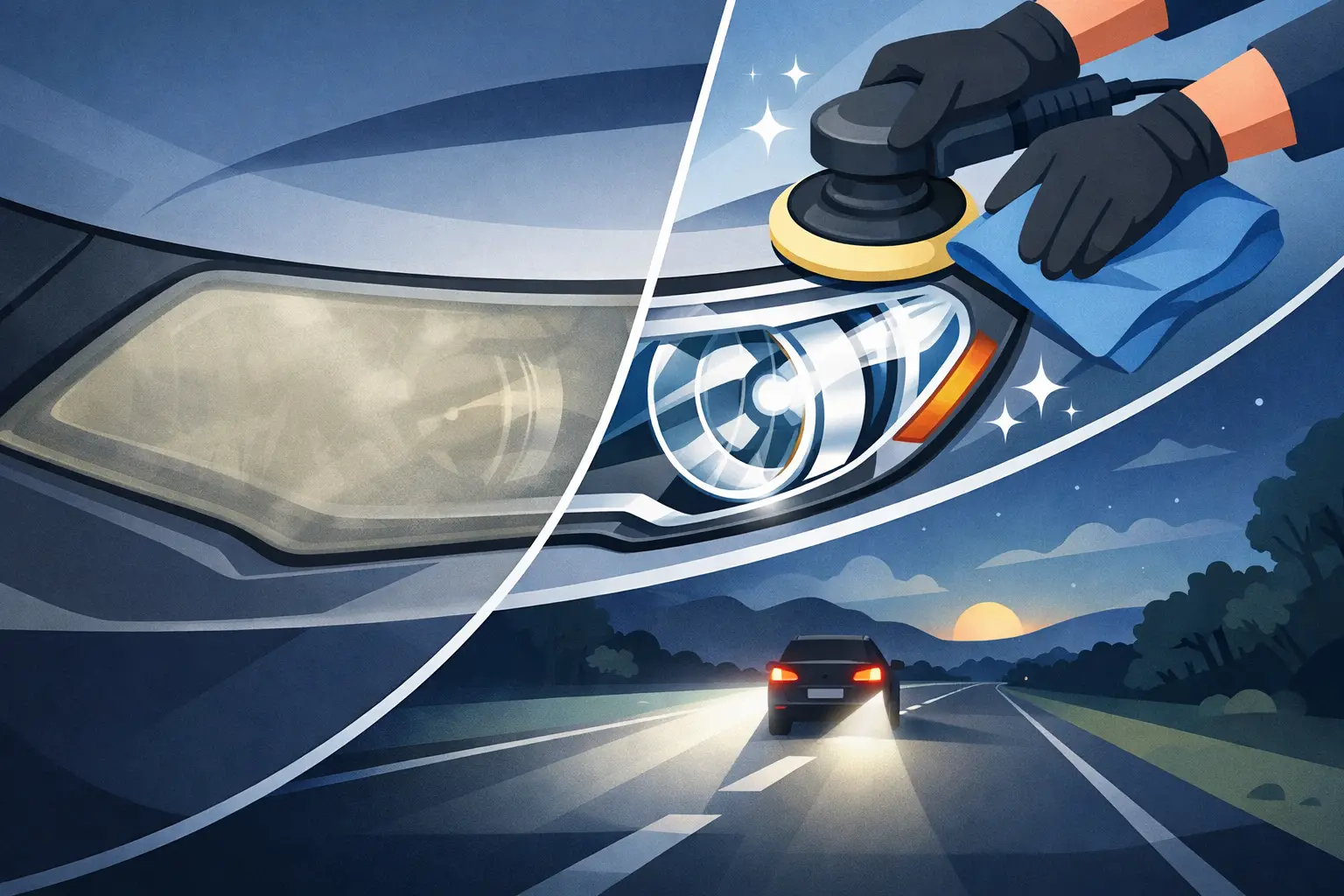 Headlight Restoration for Clearer, Safer Driving